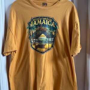 Casual Island Vibes Mustard T-Shirt